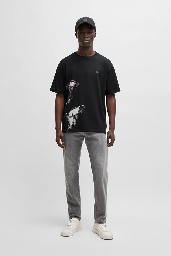 ΜΠΛΟΥΖΑ BOSS - 001 ΜΑΥΡΟ